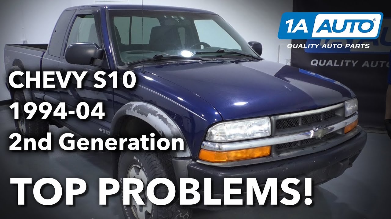 5 основных проблем грузовика Chevy S-10 ZR2 2-го поколения 1994-04