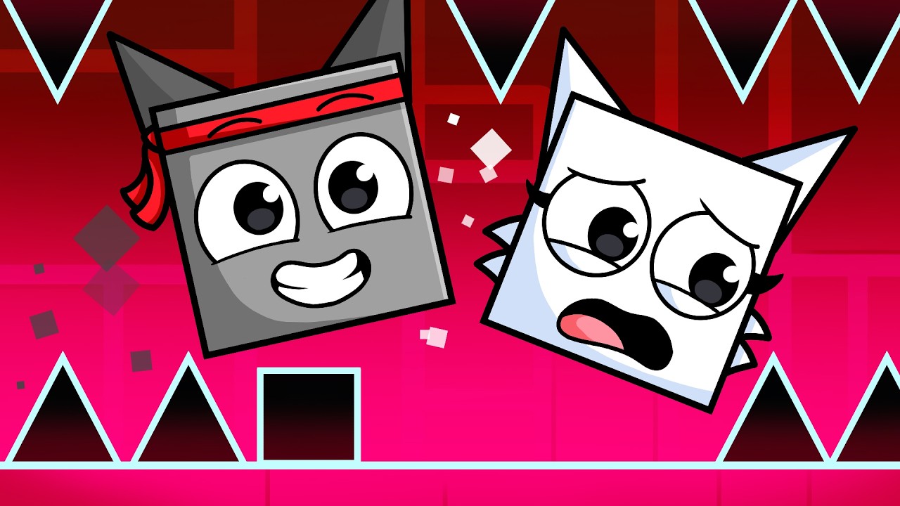 JUGANDO Los NIVELES de SPRUNKI PROHIBIDOS en Geometry Dash!