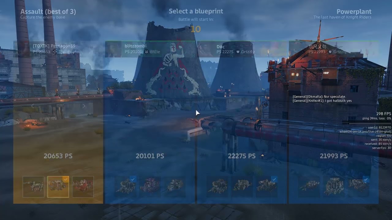 Crossout CW T0XIK vs TWIST