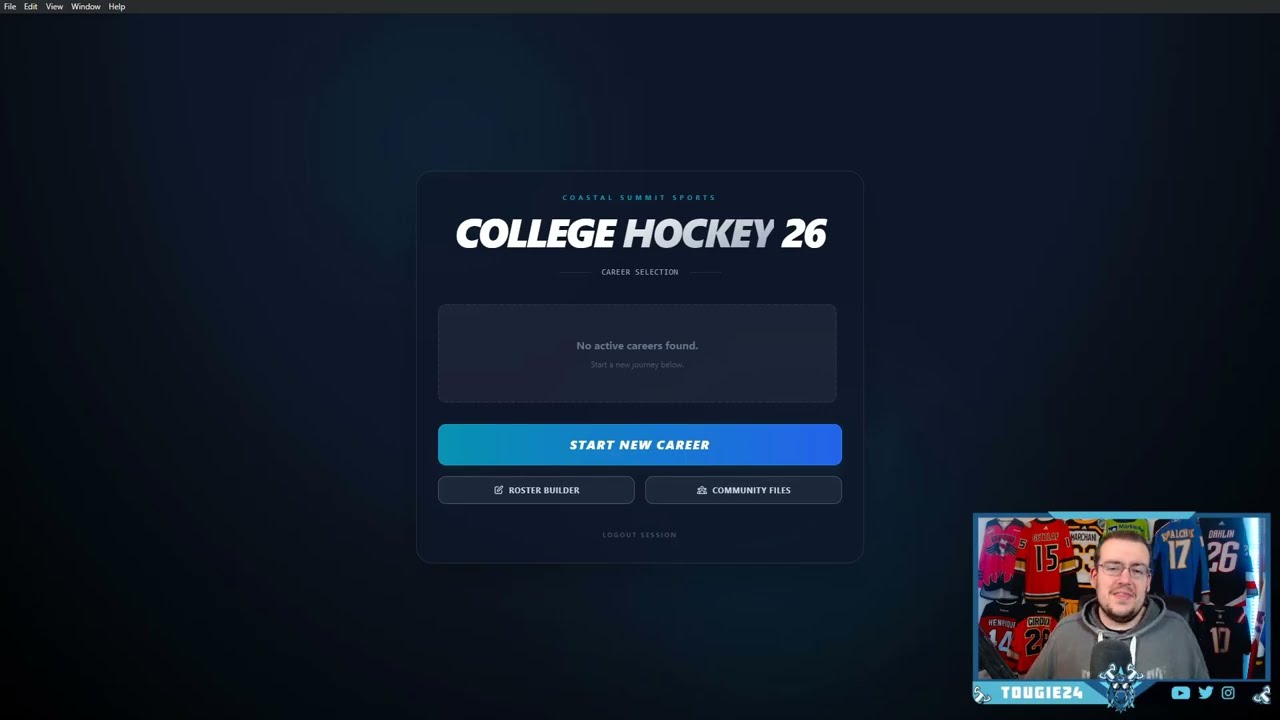 Следующая большая игра-симулятор? - College Hockey 26 (Первые впечатления)