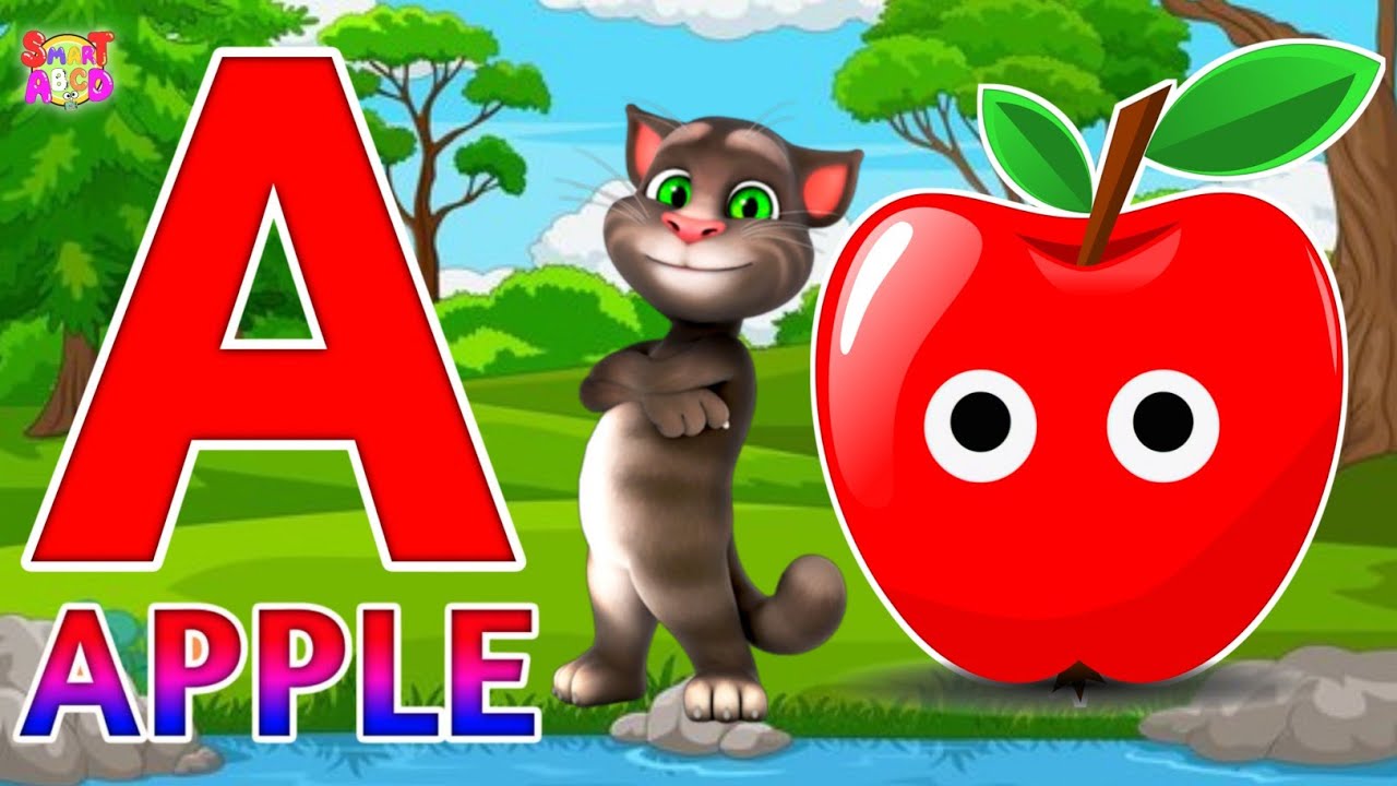 Phonics Song 2 with TWO Words in 3D - A For Airplane - ABC Alphabet Songs with Sounds for Children 