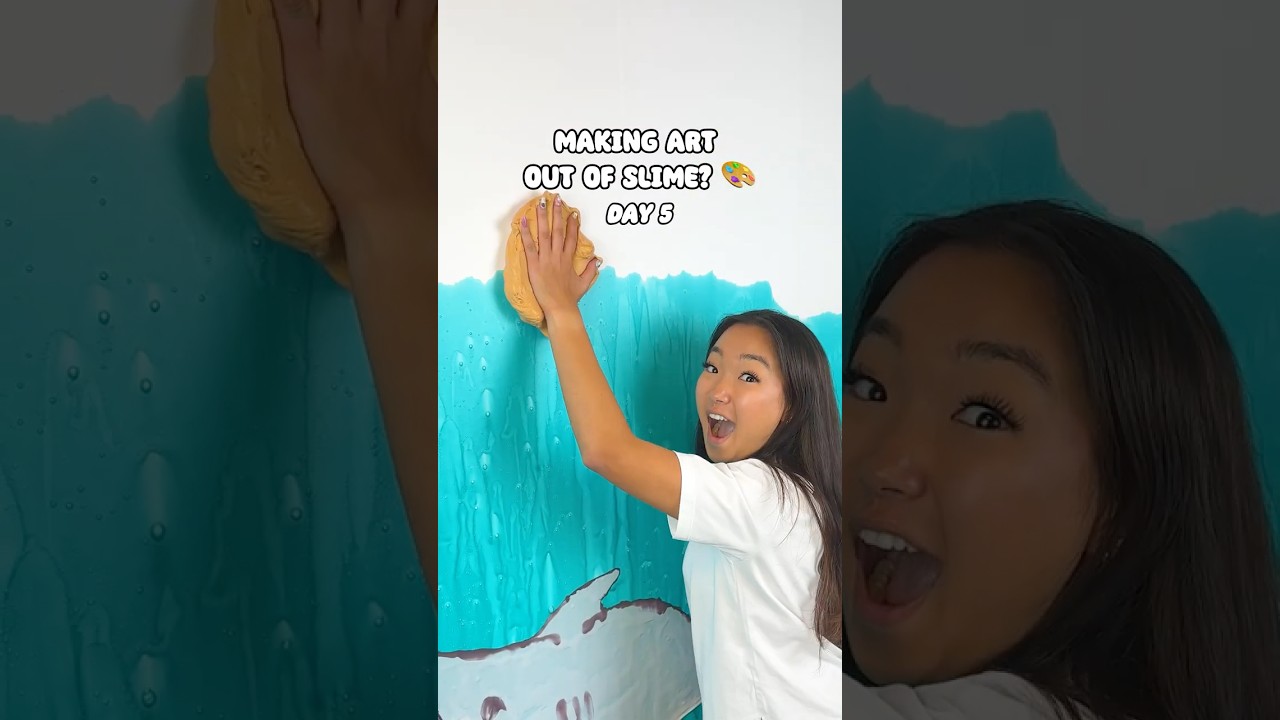 Day 5 Of Making Slime Wall Art