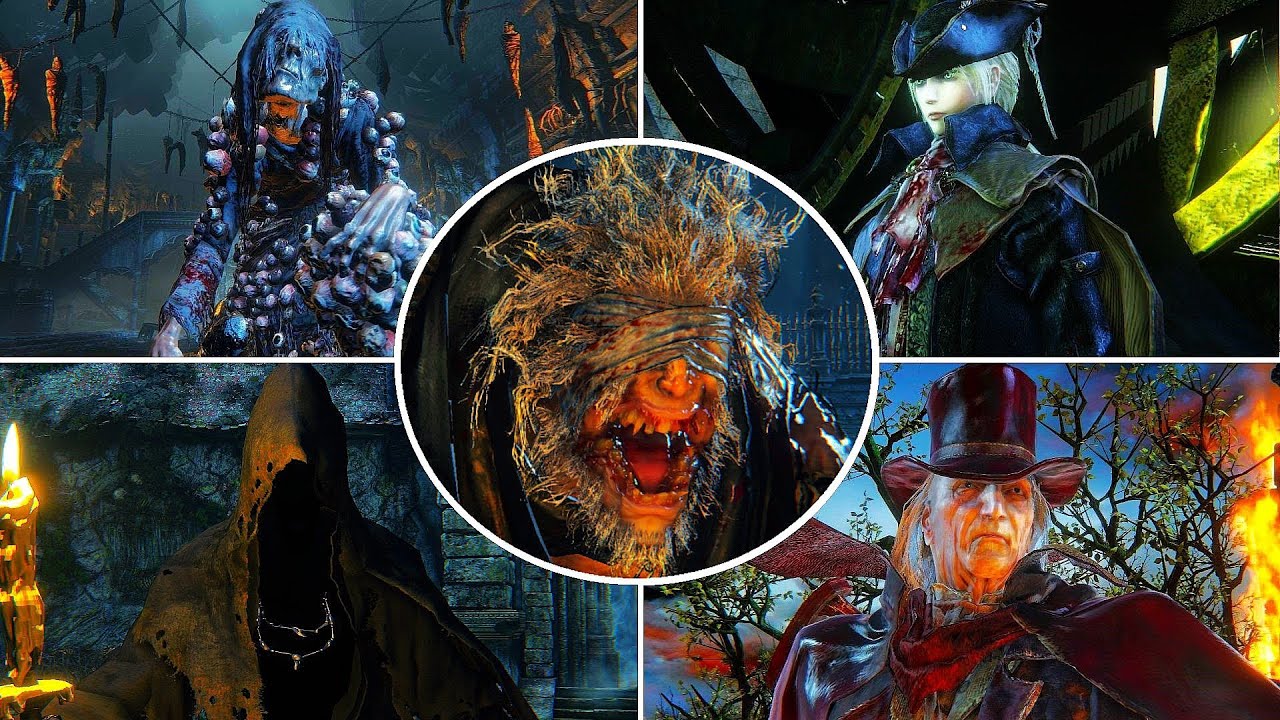 Bloodborne PS5 ► All Bosses & DLC (No Damage)