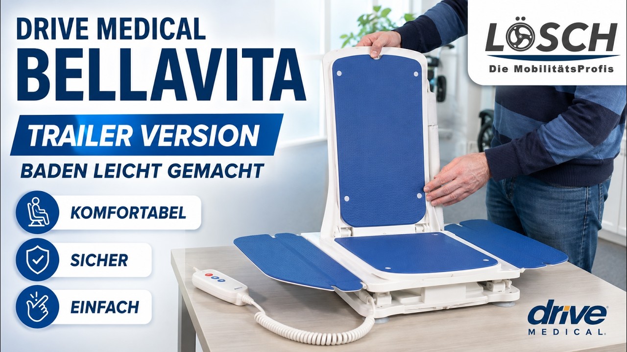 Drive Medical Badewannenlift Bellavita Trailer Version