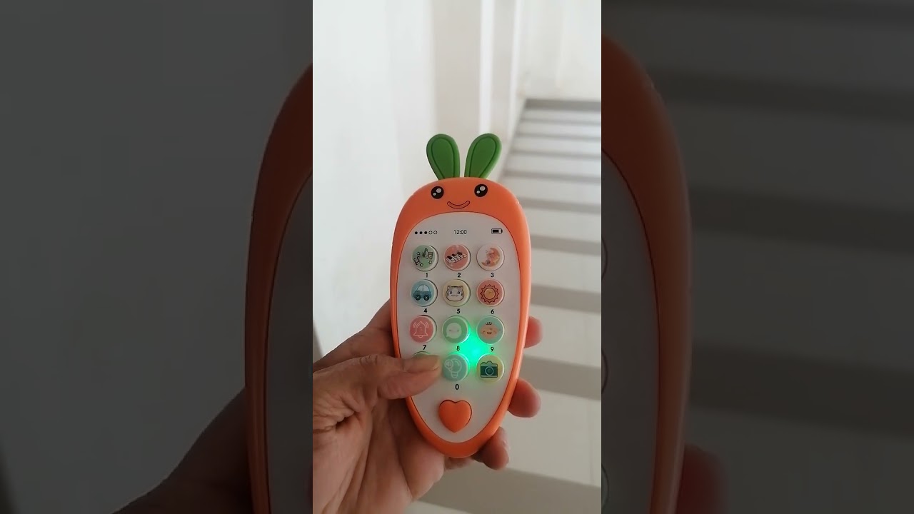 CUTE LEARNING PHONE TOY #digitallearning #satisfying #soundeffects #saybabye #amazing #smartphone