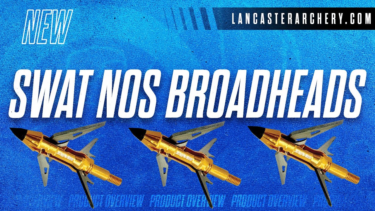 SWAT NOS and NOS Xmag Expandable Broadheads: VETERAN Owned Company!