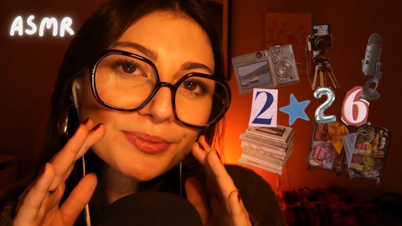 ASMR ☆ Mon vision board 2026 🌟