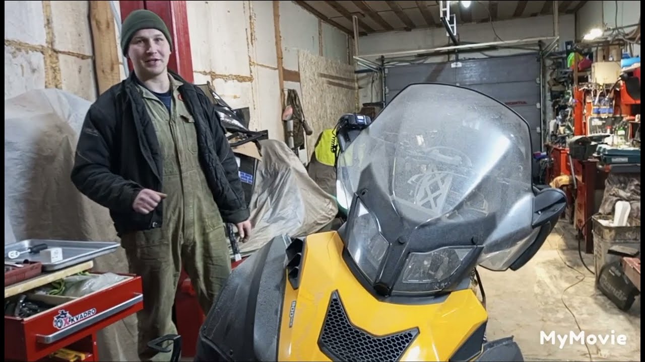 BRP Skandic 900 Ace замена топливного фильтра.