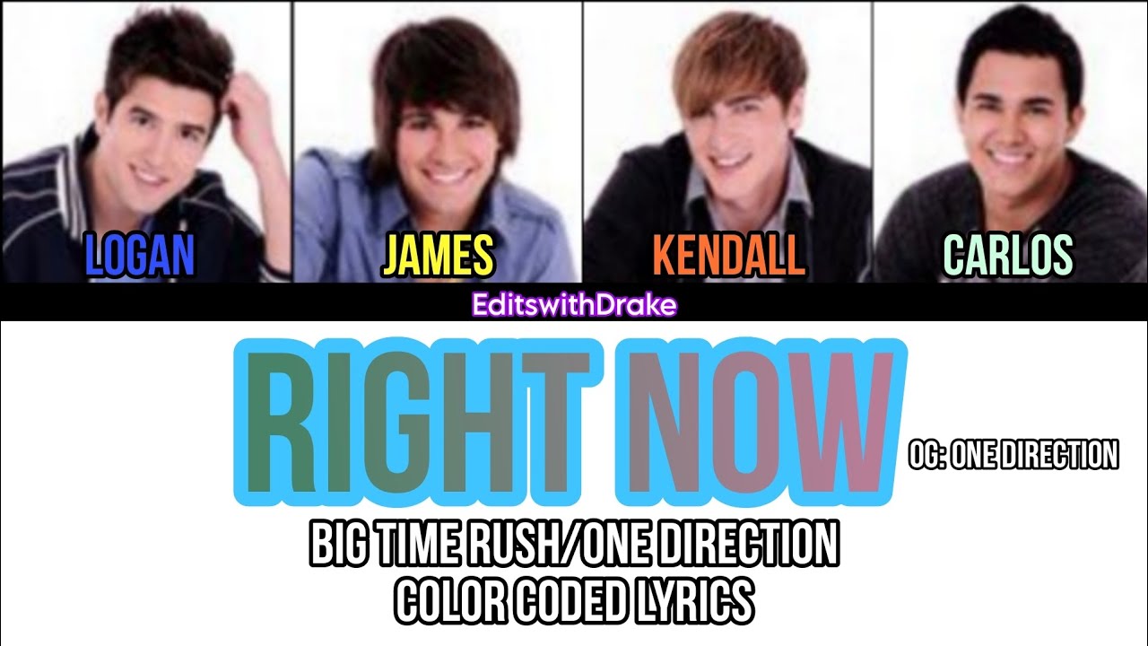 How Would Big Time Rush Sing One Direction's "Right Now"