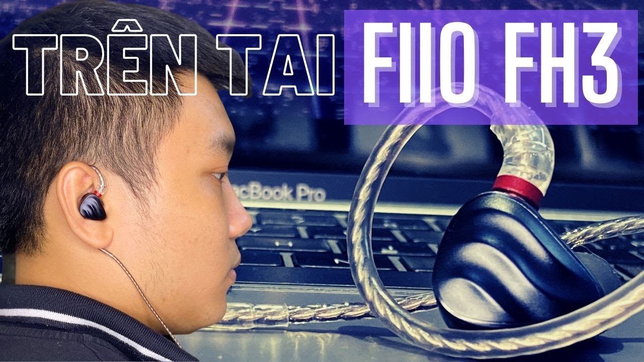 Trên tai nhanh Tai nghe FiiO FH3 - 3 Driver/ Bản thay thế cho F9 Pro