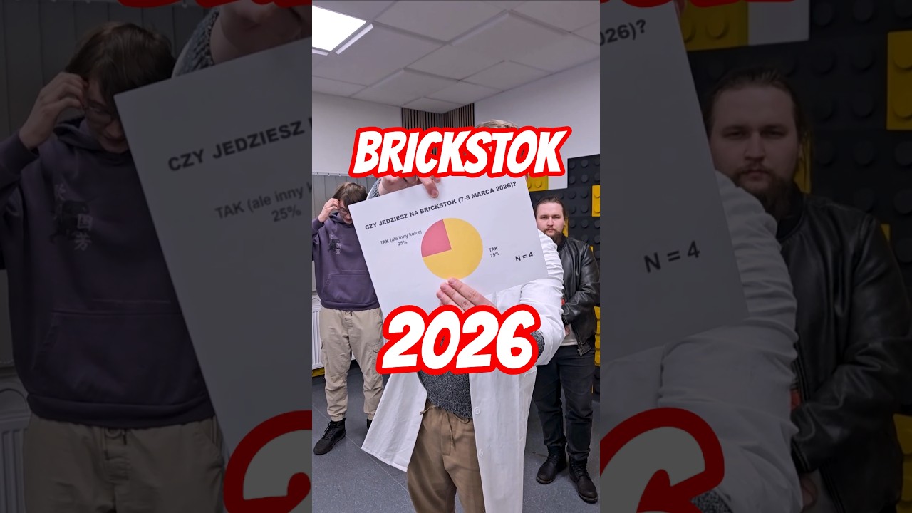 CZY JEDZIESZ NA BRICKSTOK 2026?! 📚 #lego #event