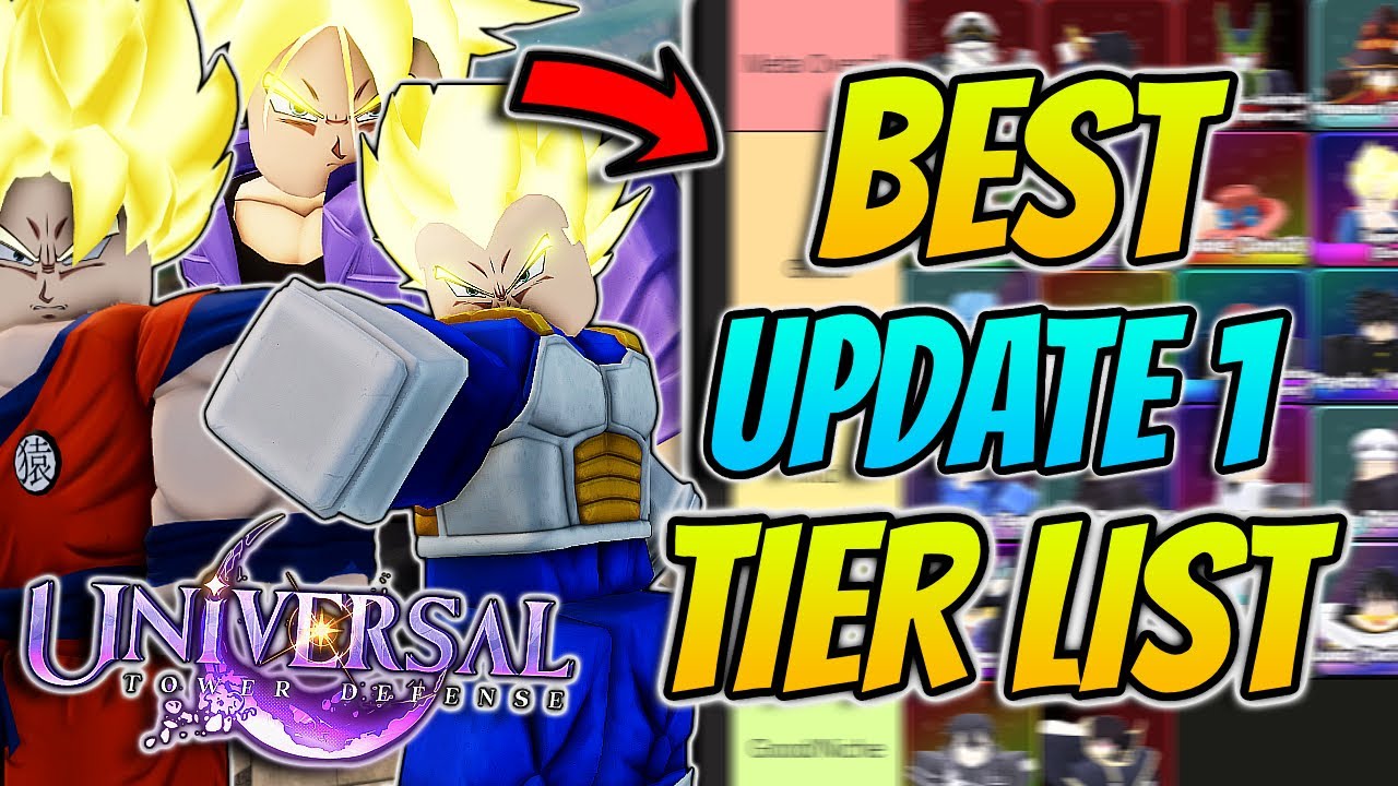 The *BEST* Update 1 Tier List In Universal Tower Defense!
