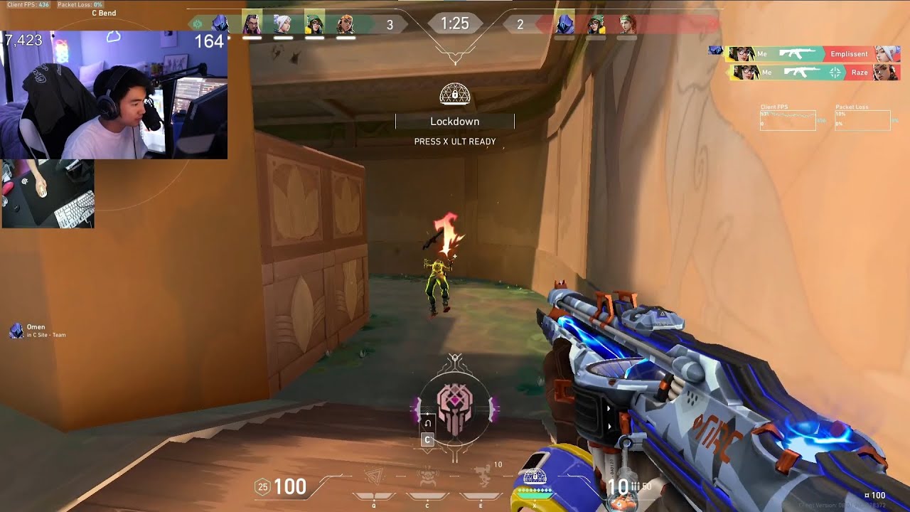 LOTUS! 25+ KILLS! S0m KILLJOY VALORANT RANKED GAMEPLAY [ FULL MATCH VOD ]