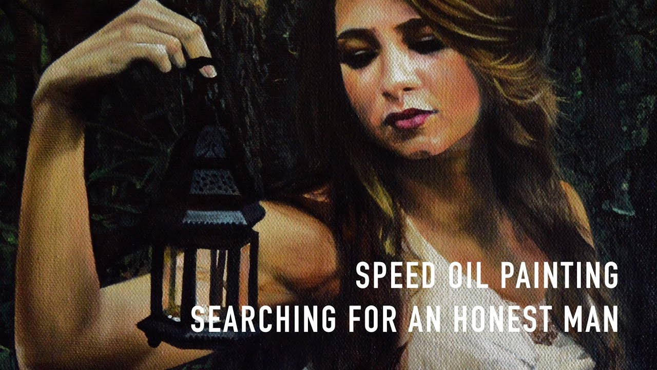Speed Oil Painting | Self Portrait