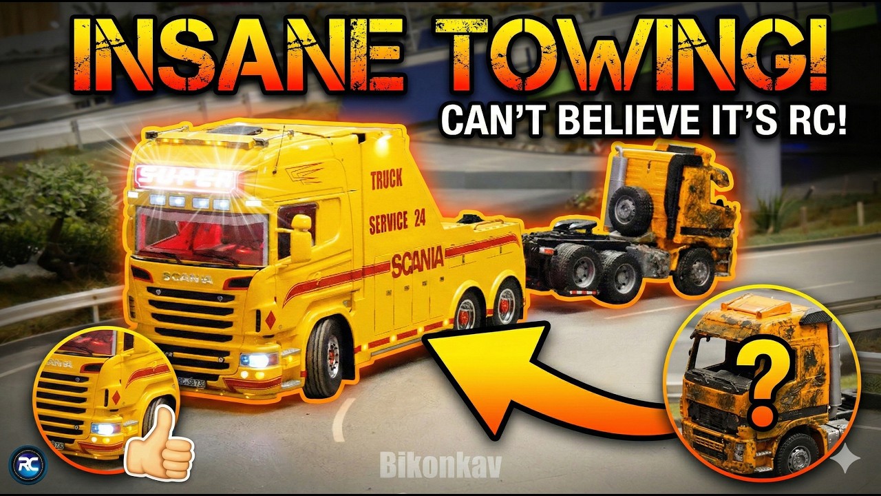 Tow It All: The Most Impressive RC Tow Trucks in Action!