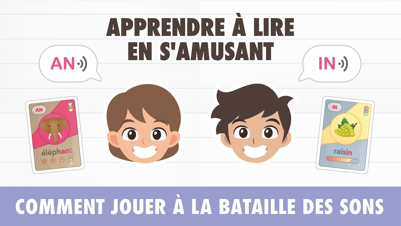 Comment jouer à la bataille des sons | Méthode Syllabique Bobo