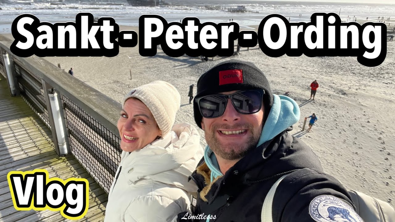 Sankt Peter Ording an der Nordsee 🇩🇪 | Reise Vlog 2023 📸 Seebrücke | Dünen & lecker essen in SPO