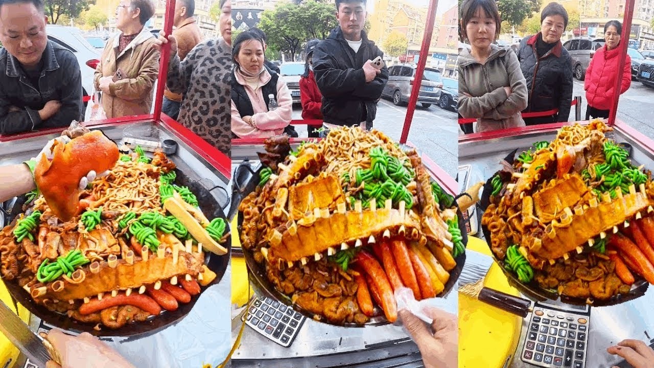 沉浸式带你体验我在江西景德镇卖大锅卤菜的快乐#景德镇美食#瓷都景德镇#卤味