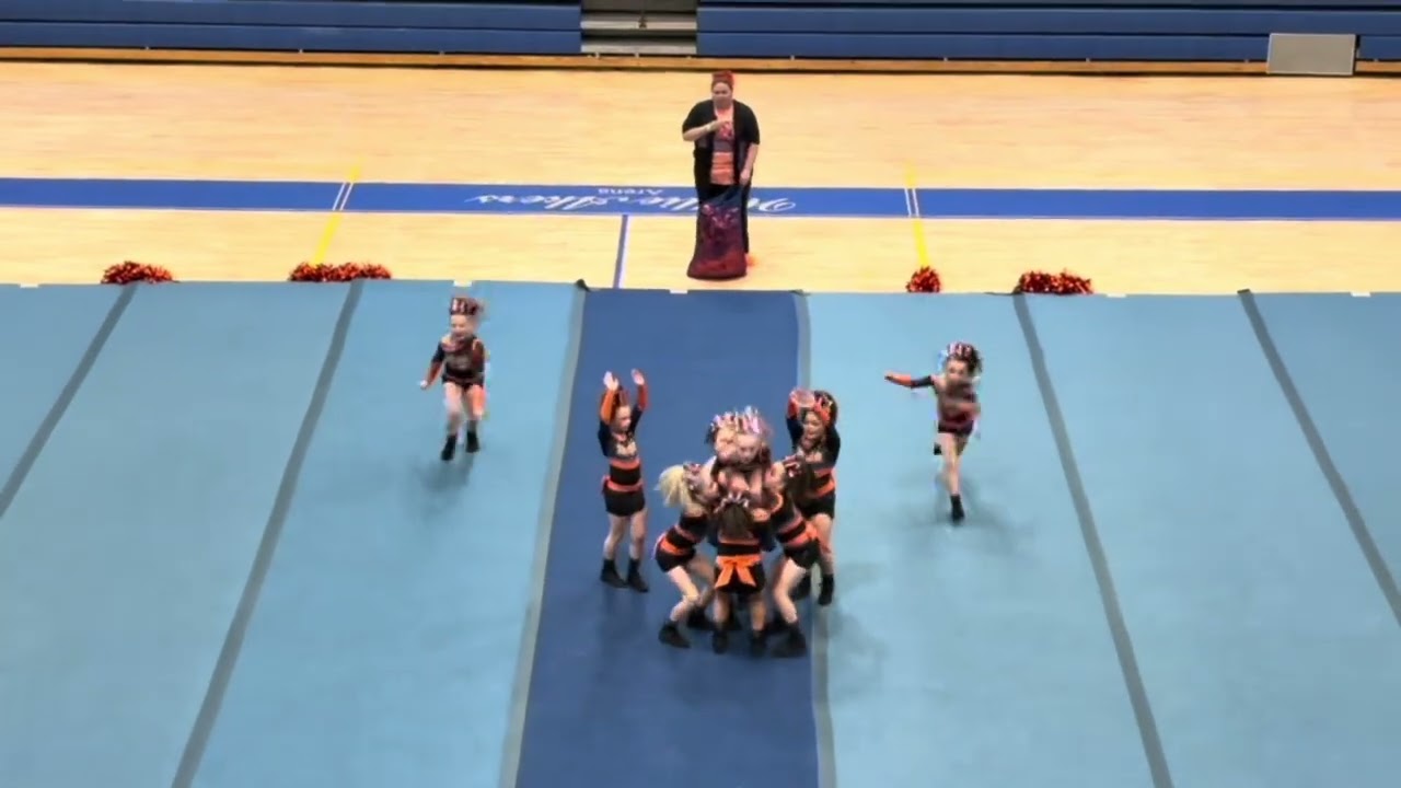Tolsia B Team Cheer — 2025 SWVMFL Runner Up! 🧡💙