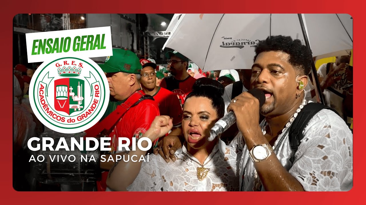 GRANDE RIO 2026 | ÚLTIMO ENSAIO TÉCNICO | LARGADA!