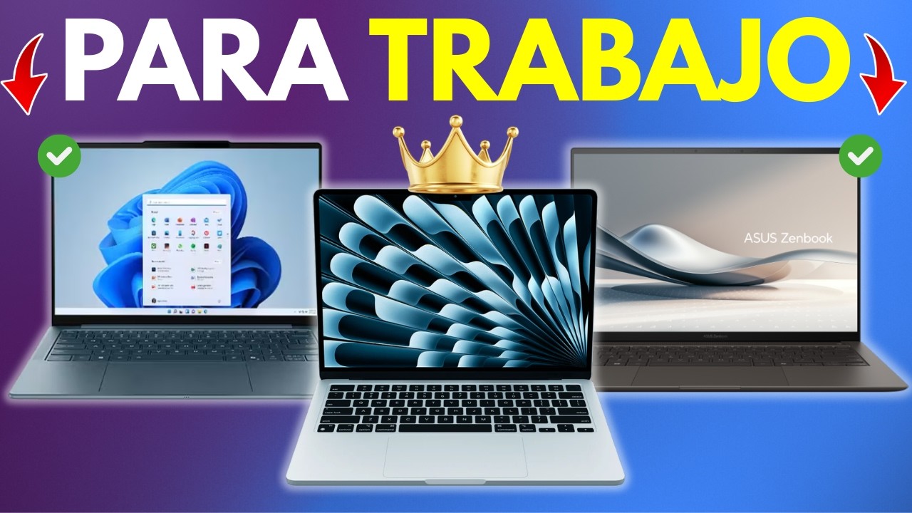 MEJORES LAPTOPS PARA TRABAJO 2026 | TOP 7 LAPTOPS PARA TRABAJO 2026