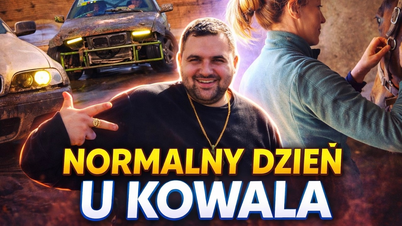 Normalny Dzień U Kowala #1 (Kowal i ekipa,Monia z końmi,Upalanie na drodze dojazdowej)