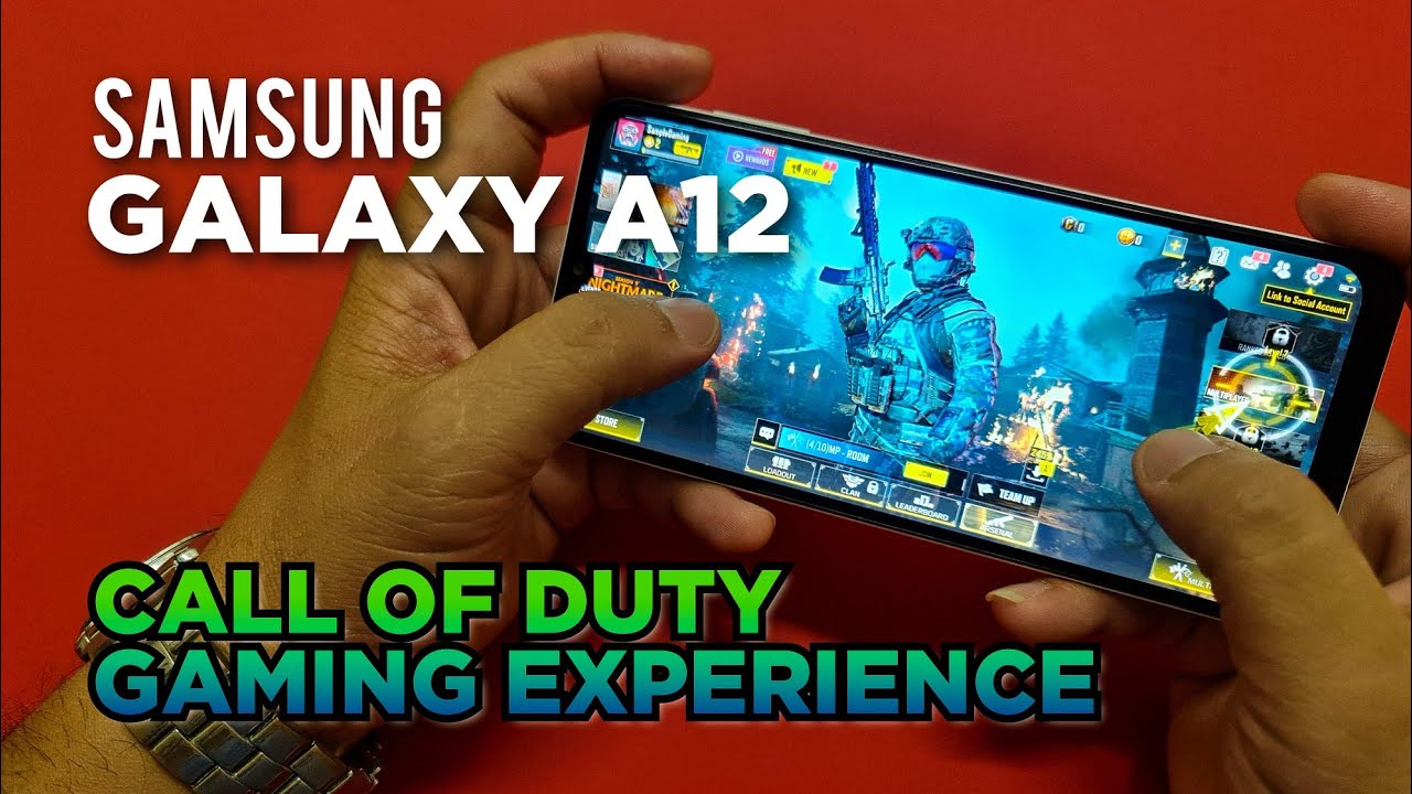 GALAXY A12 CALL OF DUTY Gaming Experience