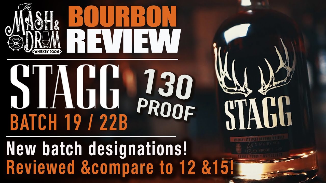 Stagg Batch 19 Bourbon Review! We taste and compare to 12 & 15!