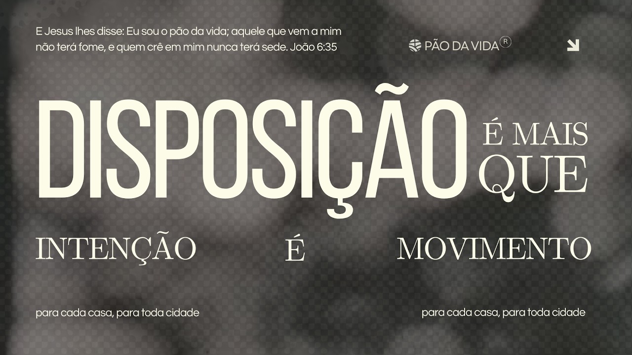 SÉRIE: DISPOSIÇÃO | PR. TAMIRES MARTINS