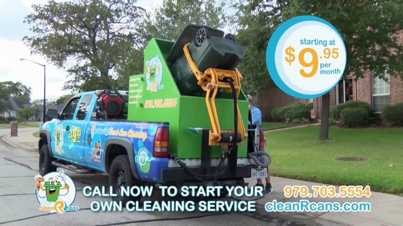 How to start a trash can trash bin cleaning service