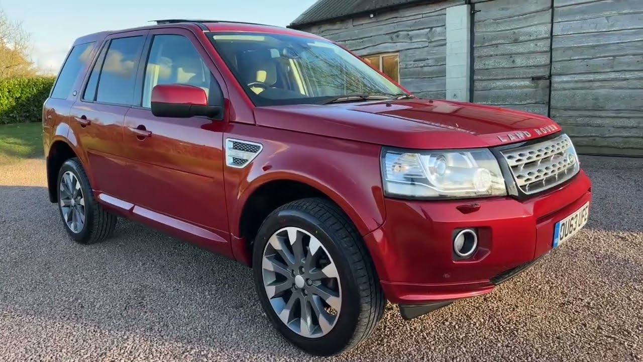 Небольшой пробег! Freelander 2 2.2 SD4 HSE LUX Auto 4WD! 25000 миль!