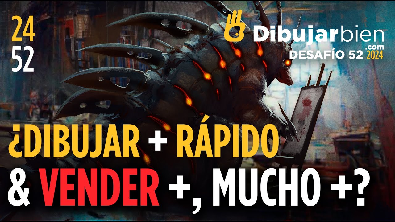 C&oacute;mo DIBUJAR MENOS pero VENDER M&Aacute;S: &ldquo;LA T&Eacute;CNICA DEL FOCO&rdquo; - #Desaf&iacute;o52 - Dibujarbien.com
