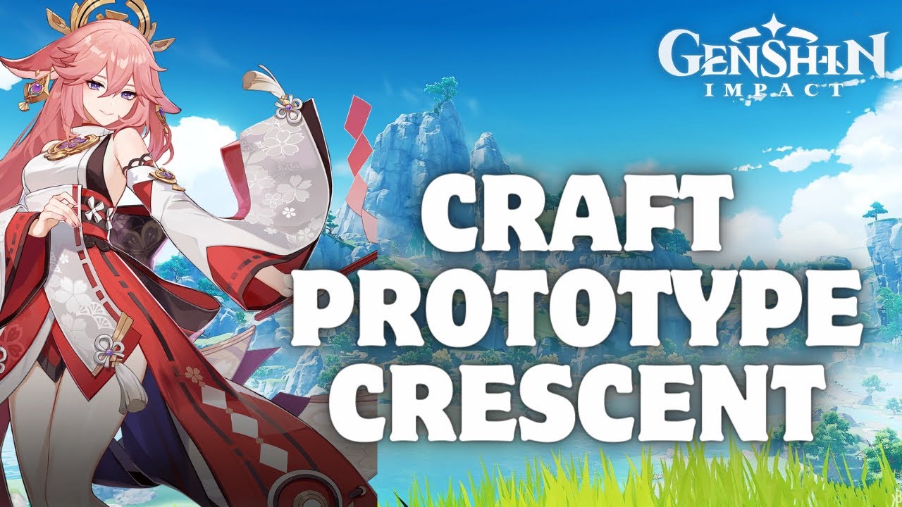 How to Craft Prototype Crescent in Genshin Impact in 2024?