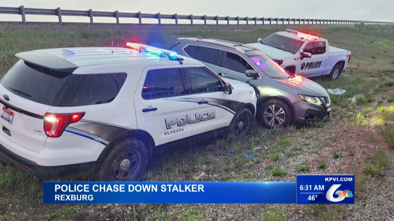 A Local Police Department Arrests a Stalker After a Highspeed Chase