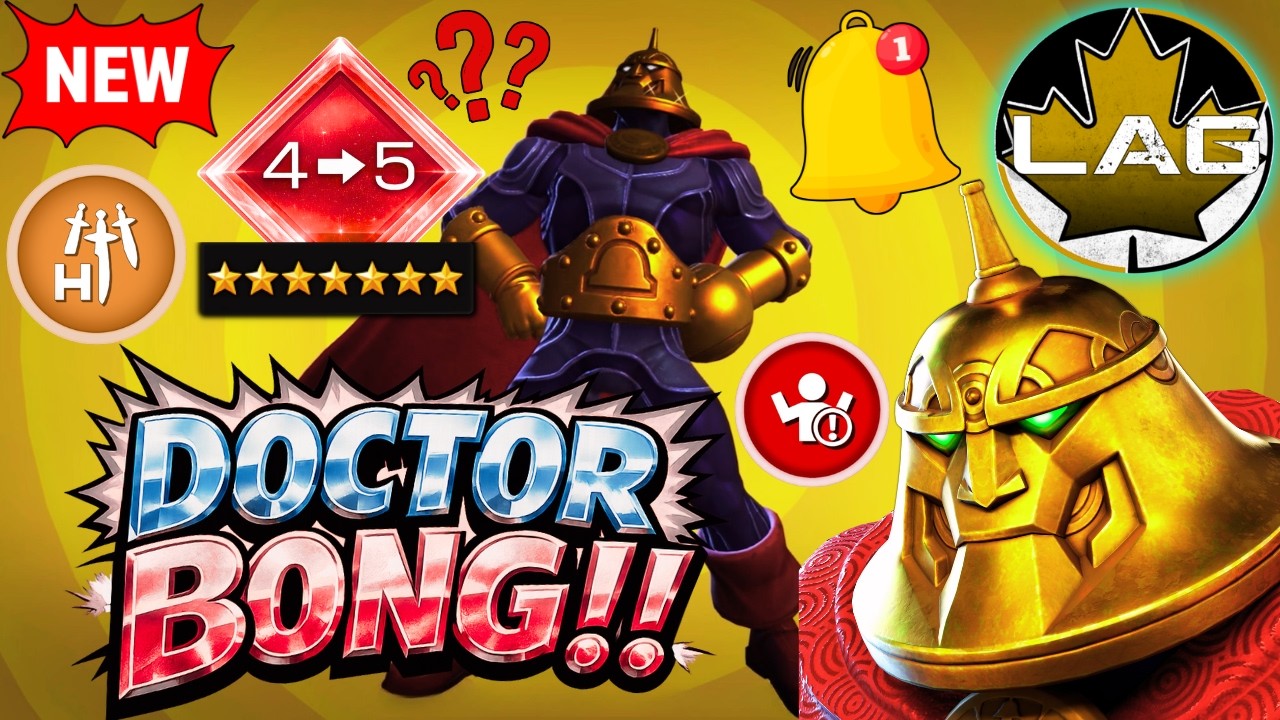 🔔NEXT RANK 5?! Doctor Bong My Fav 2026 Champ!! Heavy Bell Rings Go BRRRR! 💪 Damage & Utility! - MCOC