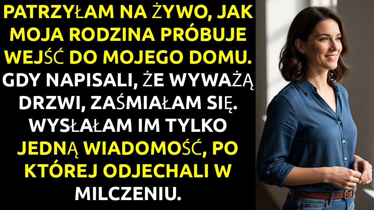 Moja RODZINA chciała ZABRAĆ mi dom... i wtedy zobaczyłam ich PRAWDZIWE OBLICZE.
