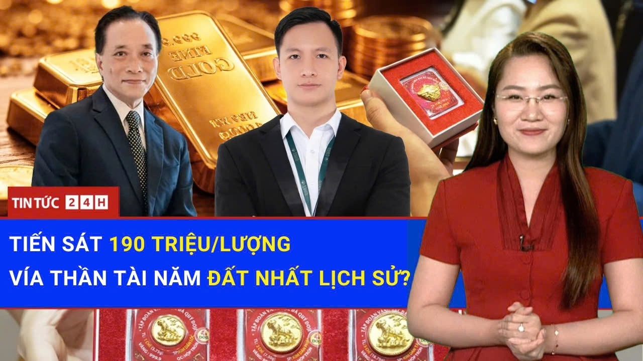 Toàn Cảnh Giá Vàng Tăng Dựng Đứng Lên 190 Triệu — Vía Thần Tài 2026 Có Lập Đỉnh Lịch Sử? | Tin Tức