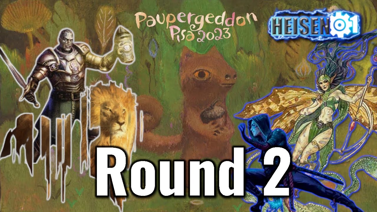 PauperGeddon Pisa 2023 - Day 1 - Round 2