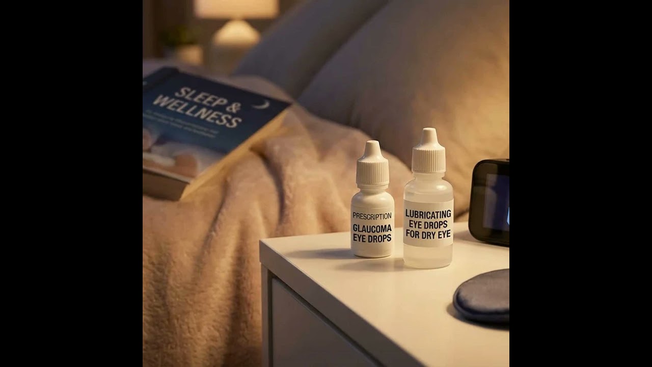 Glaucoma Eye Drops, Dry Eye, and Sleep Quality: Exploring Hidden Connections and What Patients Ca...