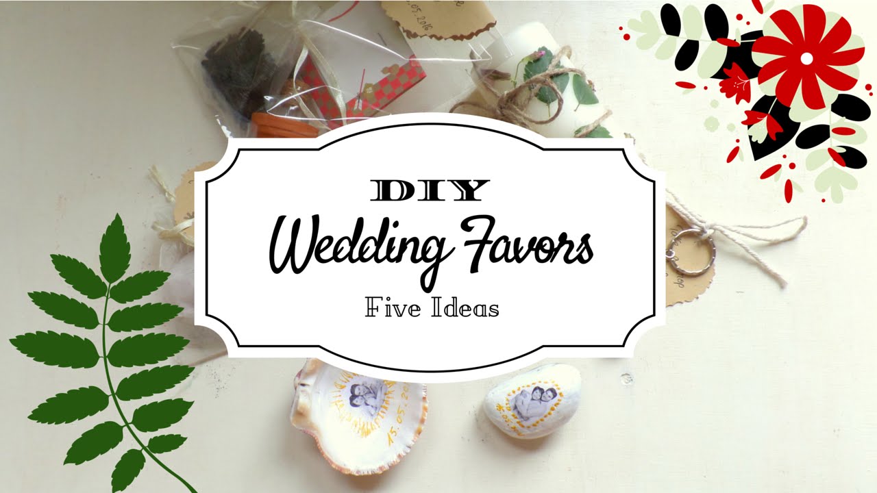 5 Creative Wedding Favor Ideas (Part 2) - DIY Easy and Affordable | by Fluffy Hedgehog