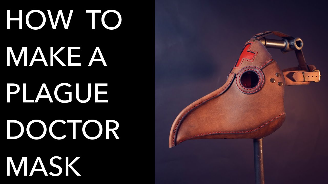 How to Make a Plague Doctor Mask - Tutorial and Pattern Download
