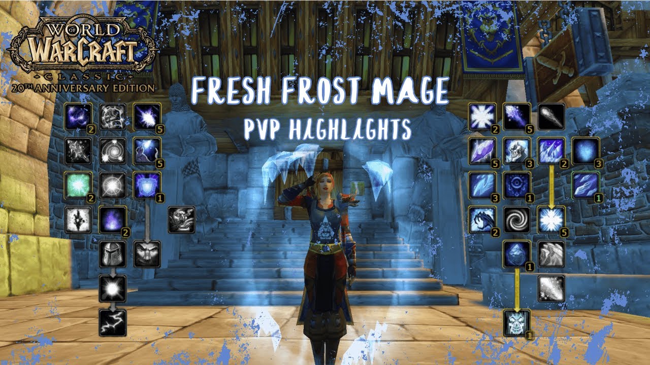 Frost Mage PvP Highlights - Outnumbered, Outplayed | WoW Classic PvP