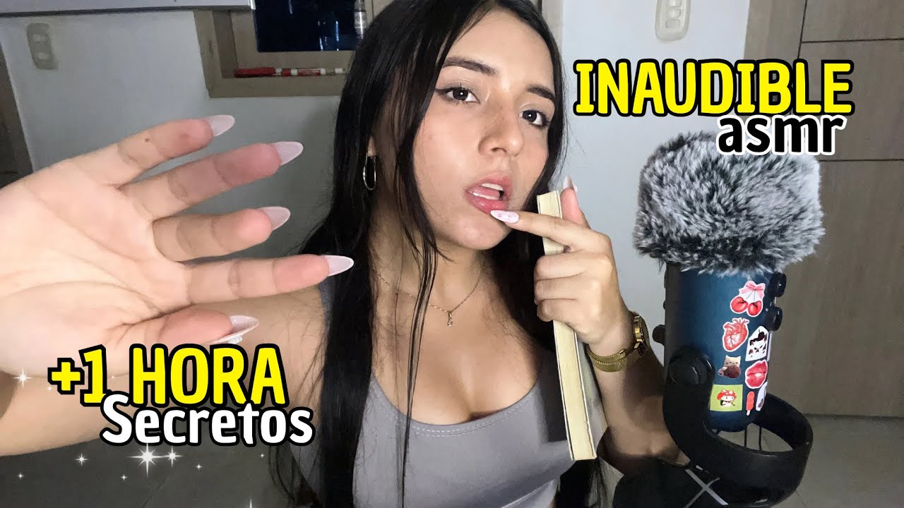 Asmr INAUDIBLE muy INTENSO y CERCA A TI♡