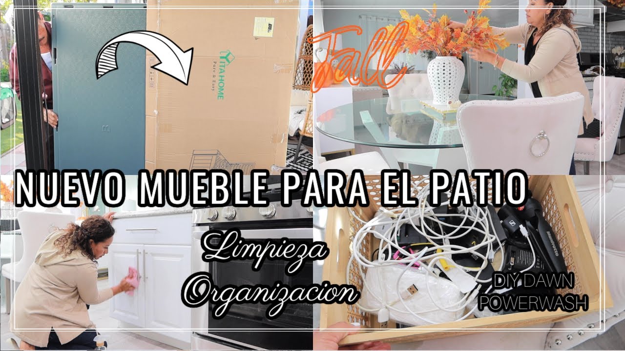 CAMBIOS EN MI PATIO | LIMPIEZA Y ORGANIZACION DEL HOGAR