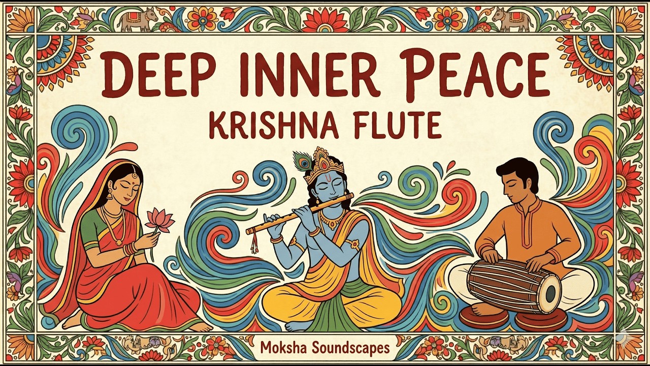 Deep Inner Peace | Krishna Flute for Emotional Healing & Meditation (1 Hour)