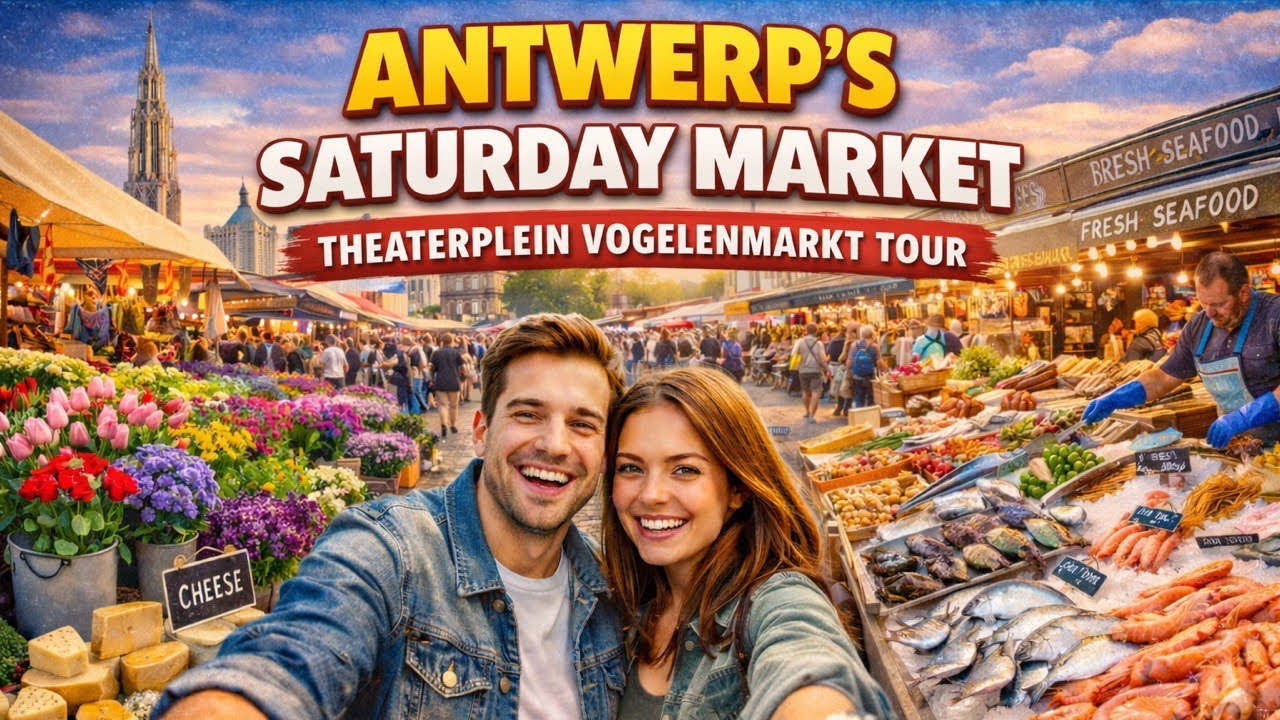 Antwerp's Vibrant Saturday Market: A Must-Visit Experience!