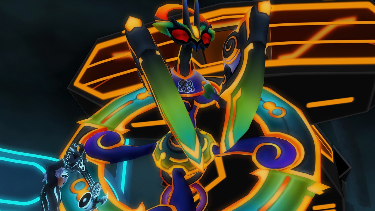 Kingdom Hearts Dream Drop Distance: Commantis/Kommandoschrecke (Riku Critical) Boss Fight