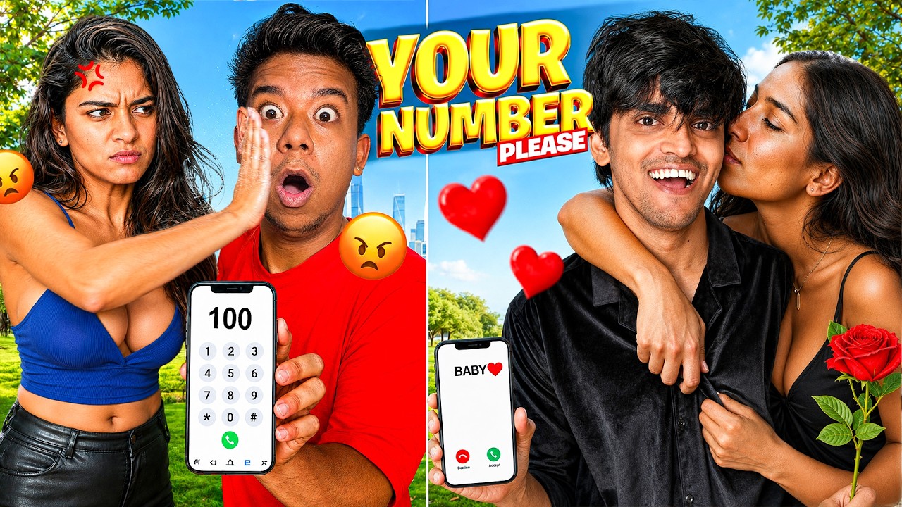 TAKING GIRLS NUMBER CHALLENGE 😍 with @MaxternLegacy