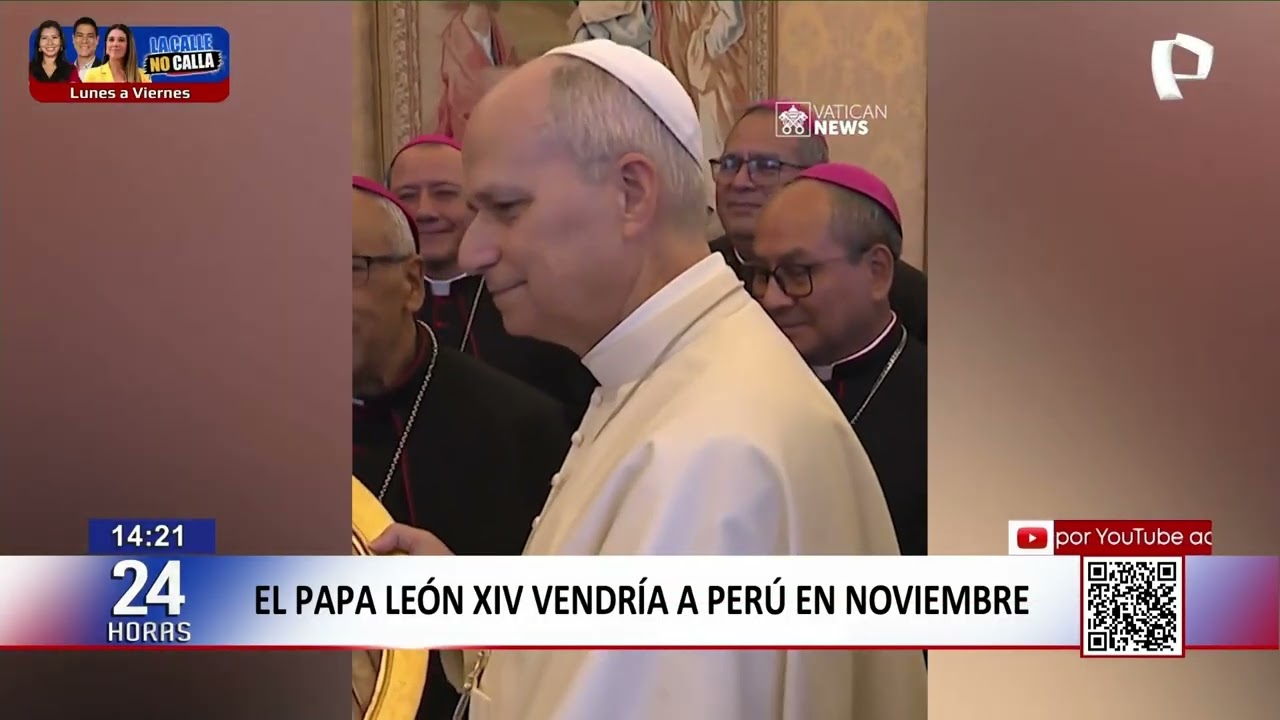 ¡El Papa León XIV visitaría el Perú este año!