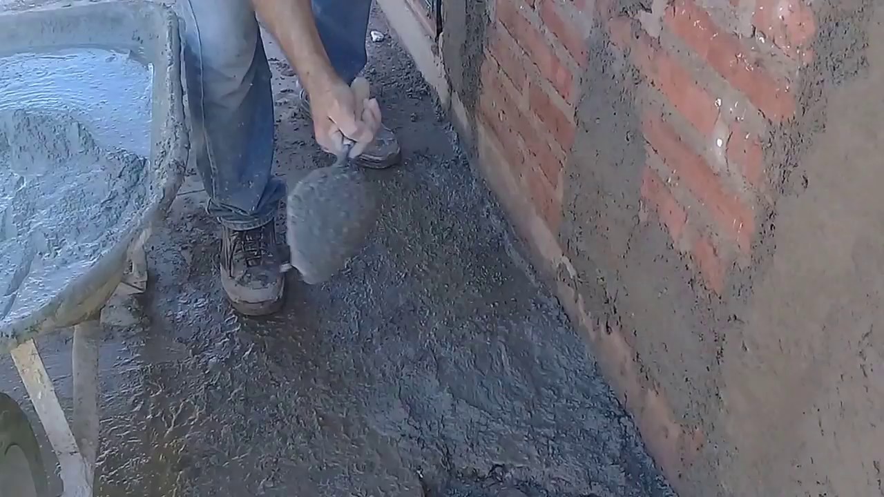 Como utilizar LA CUCHARA DE ALBAÑIL, ENJARRANDO UNA PARED, ¡¡¡ Muy fácil !!!...